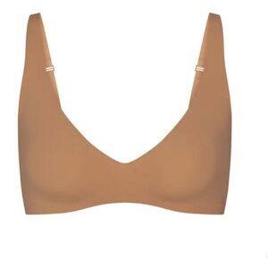 Skims Naked Plunge Bra Ochre NWT